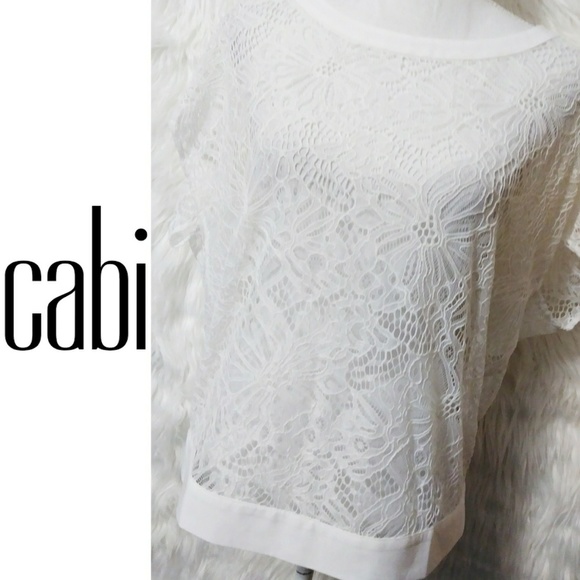 CAbi Tops - 🔴 FINAL PRICE 💖 Cabi Lace Top 💖